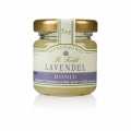 Lavendel honning, Frankrig, hvid, cremet, fyldig, portioned Biavl Feldt - 50 g - glas