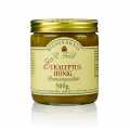 Miel d`eucalyptus, Argentine, leger, cremeux, legerement epice Apiculture Feldt - 500g - Verre