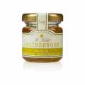 Leatherwood honey, Tasmania, light brown, creamy, highly aromatic, serving glass beekeeping Feldt - 50 g - Glass