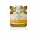 Orange blossom honey, Spain, golden, liquid, lovely, serving glass beekeeping Feldt - 50 g - Glass