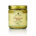 Dandelion Honey, Germany, dark yellow, creamy, mild and spicy, aromatic Beekeeping Feldt - 500 g - Glass