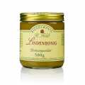Linden honey, Germany, light, creamy, strong-fresh, summery Feldt beekeeping - 500g - Glass