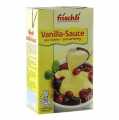 La sauce vanille, au gout de vanille, peut etre utilisee tiede ou froide, fraiche - 1 litre - Pack Tetra