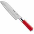 Series Red Spirit, Santoku knife with hollow point, 18cm, DICK - 1 pc - box