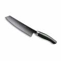 Nesmuk Janus 5.0 Chef`s knife, 180mm, stainless steel ferrule, handle micarta green - 1 pc - box