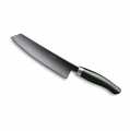 Nesmuk Janus 5.0 matreidhsluhnifur, 180 mm, hylki ur rydhfriu stali, graent Micarta handfang - 1 stykki - kassa