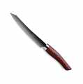 Nesmuk Janus 5.0 Slicer, 160mm, stainless steel ferrule, handle Micarta red - 1 pc - box