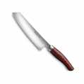 Nesmuk Soul 3.0 chef`s knife, 180mm, stainless steel ferrule, handle Micarta red - 1 pc - box