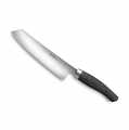 Nesmuk Soul 3.0 chef`s knife, 180mm, stainless steel ferrule, handle bog oak - 1 pc - box