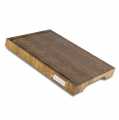 Nesmuk chopping and cutting board, dark smoked, south German oak, 43,5x30,5x4cm - 1 pc - loose