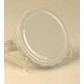 White lid for tumblers 82 mm, 230/440 ml - 1 pc - loose