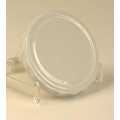 Lok, hvitt, fyrir krukkur 82mm, 230 / 435 ml - 1 stykki - Laust