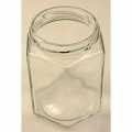 Verre, hexagonal, 287 ml, bouche 63mm, sans couvercle - 1 pc - en vrac