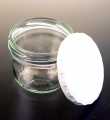 Lintel glass, Ø 82 mm, 230 ml, round, without lid - 1 pc - loose