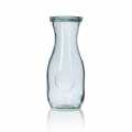 Glass bottle, 500 ml, with lid, wake-up - 1 pc - loose