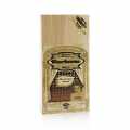 Grill BBQ - Derrasa druri derrasa per skare, dru kedri (kedri i kuq), 15 x 30 x 1,1 cm - 3 cope - flete metalike