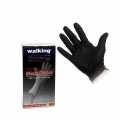 Disposable gloves latex, black, XL, powder-free - 100 hours - box