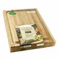 Boos block cutting board RA02 made of maple, 51 x 38 x 6 cm, with gutter - 1 pc - foil