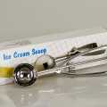 Ice cream scoop 1/30 liter, Ø 48 mm, 22 cm long, stainless steel - 1 pc - carton