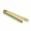 Bamboo finger food tweezers, for snacks, natural, 16 cm - 100 hours - bag