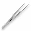 Stainless steel tweezers, straight, 30.5 cm - 1 pc - Blister