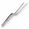 Stainless steel tweezers, curved, 20 cm - 1 pc - Blister