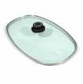AMT gastro cast iron, glass lid for roasting pans, 40x24cm, glass - 1 pc - loose