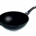 AMT gastro cast iron, wok pan, Ø 28cm, 11cm high - induction - 1 pc - loose