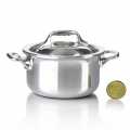 deBUYER Affinity induction casserole lid, stainless steel, Ø 9cm, 4cm high - 1 pc - carton