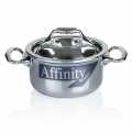 deBUYER Affinity casserole lid, stainless steel, Ø 10cm, 6cm high - 1 pc - carton