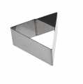 deBUYER frame, triangular, stainless steel, 9,4cm edge length, 4,5cm high - 1 pc - loose
