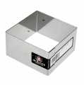 Kornize deBUYER, katror, inox, 8 x 8cm, lartesi 4.5cm - 1 cope - Te lirshme