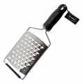 Gourmet series - ultra-coarse grater-wide, handle black / soft-touch - 1 pc - foil