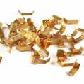 Clippfix Verschluss, gold, für Polyprop-Bodenbeutel / Zellglasbeutel - 1.000 St - Karton