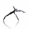Ganivet de cambrer, negre, plegable, llevataps espiral de teflo - 1 peca - Solta