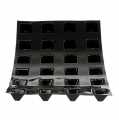 Flexipan mat 40x30cm, 24 mini pyramides, 35x35mm, profondeur 23mm, 15ml, no. 2562 - 1 pc - en vrac