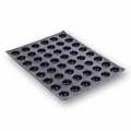 Flexipan mat 40x30cm, 48 hemispheres (pomponnetten) O3,6cm, No.2416 - 1 pc - loose