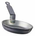 Blinis pan, made of steel, Ø 120mm, 2.5mm high - 1 pc - loose