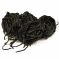 Fresh Tagliarini with sepia ink, black, ribbon noodle, 4mm, pasta Sassella - 500 g - bag