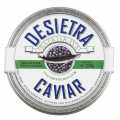 Desietra Baeriskaya Kaviar (baerii), Aquakultur, ohne Konservierungsmittel - 250 g - Dose
