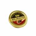 Selection of caviar from the Siberian sturgeon Acipenser baerii, aquaculture China - 50 g - Can