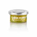 Fruit Caviar Lemon-pepper, pearl size 5mm, Spheres, Les Perles - 50 g - Glass
