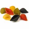 Large pasta shells to fill, Conchiglioni Arleccino, 4-color - 500 g - bag
