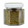 Spice garden dill flowers and pollen, for seasoning and refining - very effective - 10 g - Glass