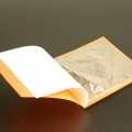 Silver - silver leaf booklet, 80 x 80 mm, E174 - 25 sheets - notebook