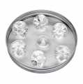 Isomalt diamonds for decoration, Ø 25mm - 150 g, 30 pc - Pe-dose