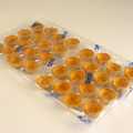 Mini Snack-Tartelettes, Tomate-Basilikum-Teig, rund, Ø 4,2cm, salzig - 1,02 kg, 160 St - Karton