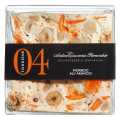 4 - Torrone morbido all`arancio, nougat with orange, soft, Antica Torroneria Piemontese - 80 g - pack