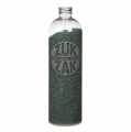 Colored granulated sugar - ZUK ZAK, green - 450 g - Pe-bottle
