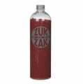 Farbiger Kristallzucker - ZUK ZAK, rot - 450 g - Pe-flasche